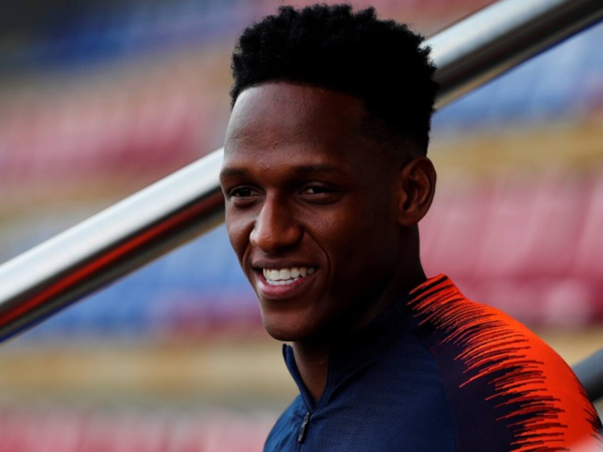 Yerry Mina entre lo más destacado de la semana en el Barcelona