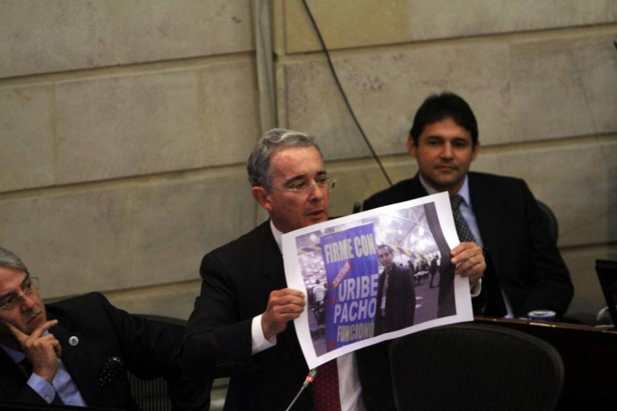 El senador del Polo Democrático Iván Cepeda fue el citante del debate en el Congreso donde pretende demostrar los nexos de Álvaro Uribe con ilegales.