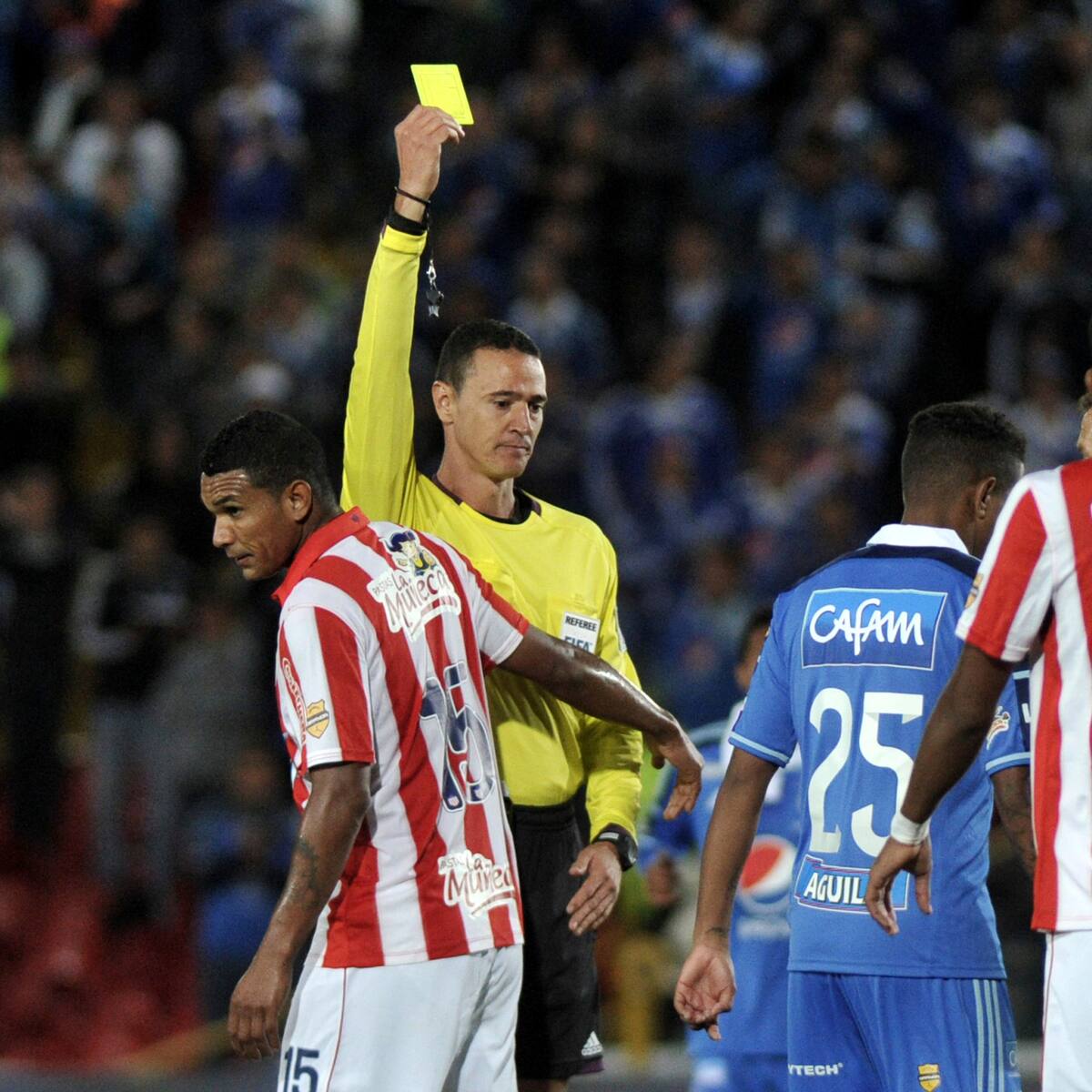 Wilmar Roldán, árbitro para la final de vuelta de la Superliga entre Millonarios y Junior