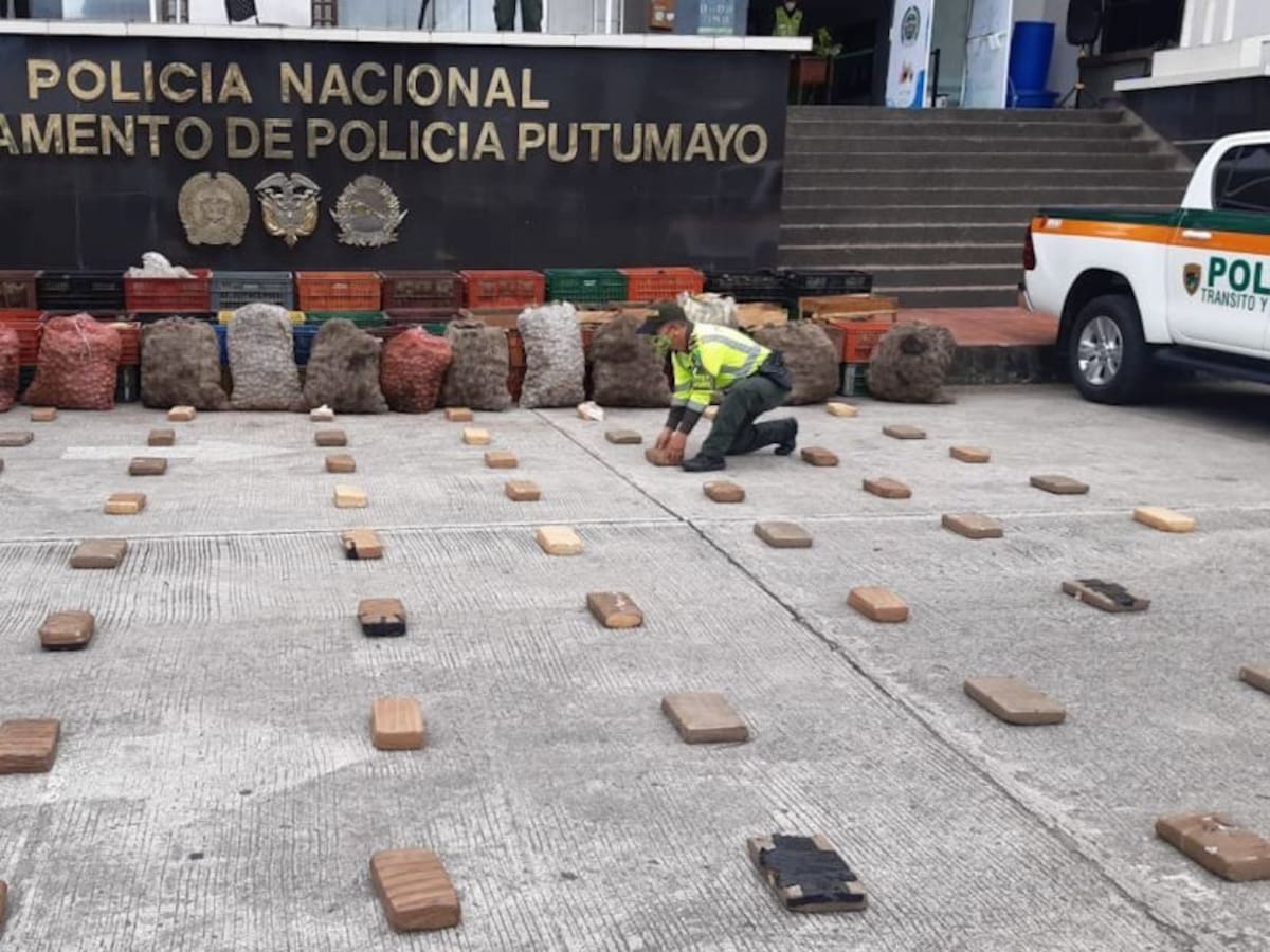 Duro golpe a bandas narcotraficantes que operan en Putumayo