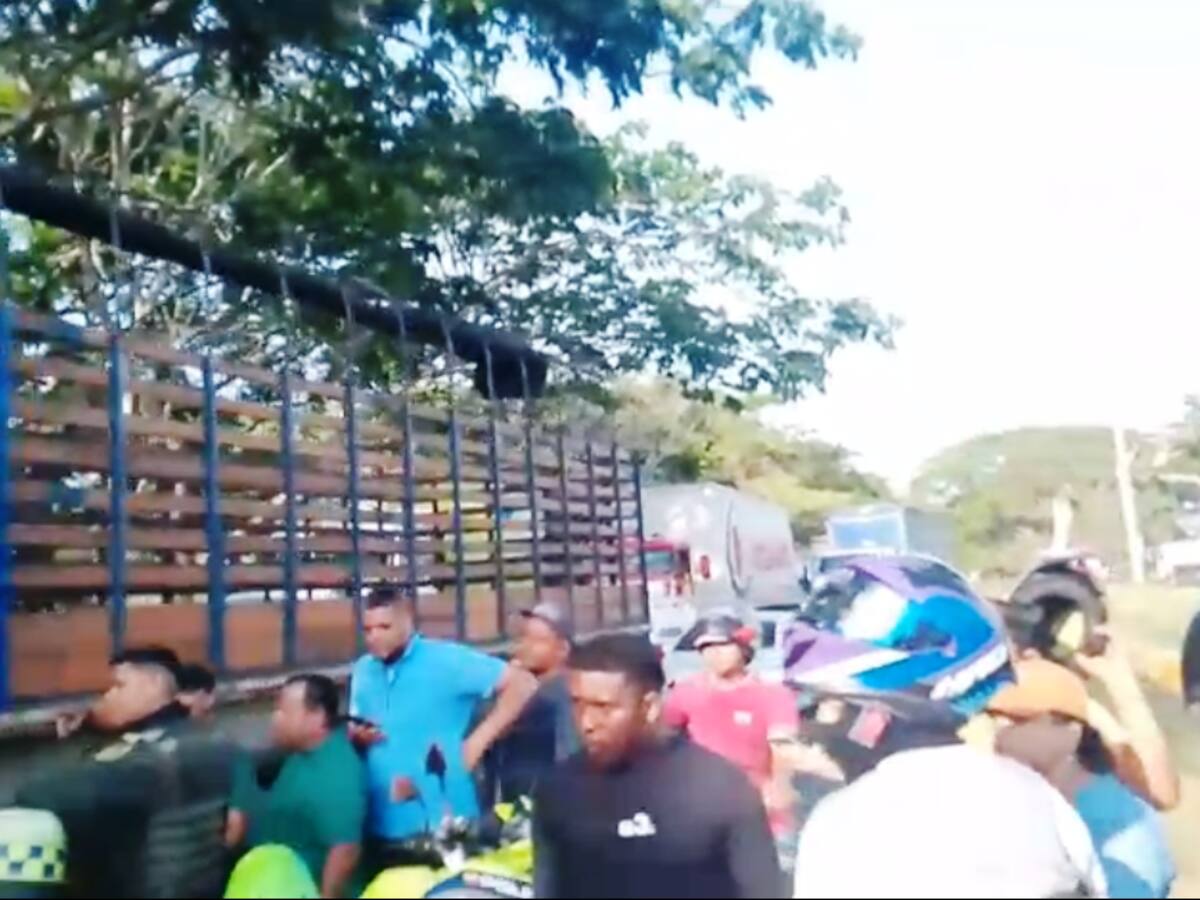 Un motociclista muerto dejó siniestro vial entre Cartagena y Bayunca