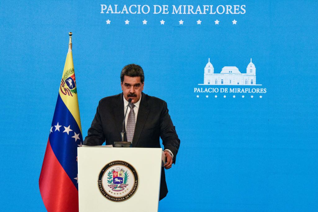 Nicolas Maduro, presidente de Venezuela. Foto: Carolina Cabral/Getty Images.