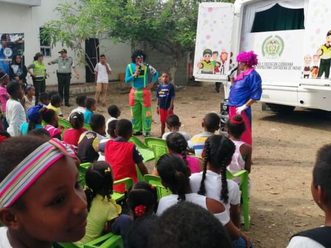 Realizan jornadas lúdicas para prevenir delitos en menores de Cartagena