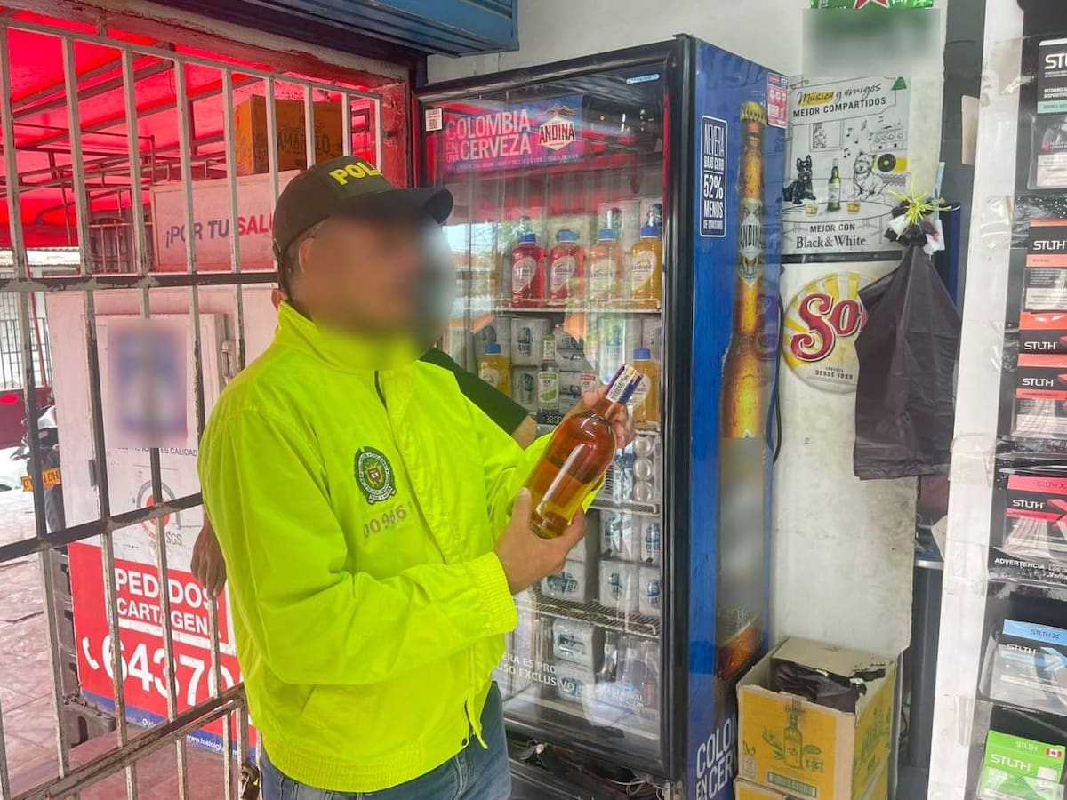 Incautaron licor y más de 6.000 cigarrillos de contrabando en Cartagena