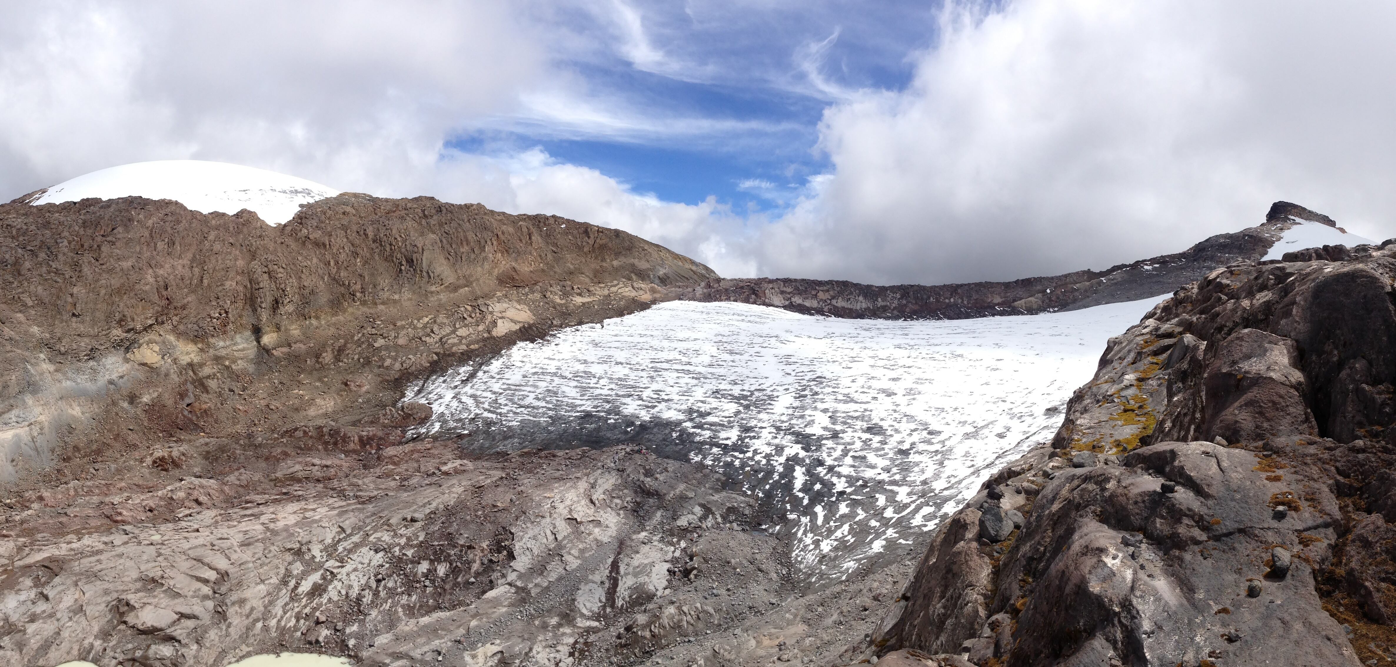Volcán Nevado Santa Isabel, cumbre