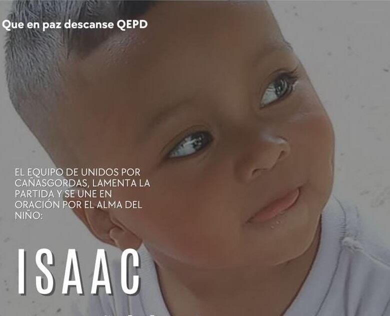 Isaac Torres- niño muerto en accidente