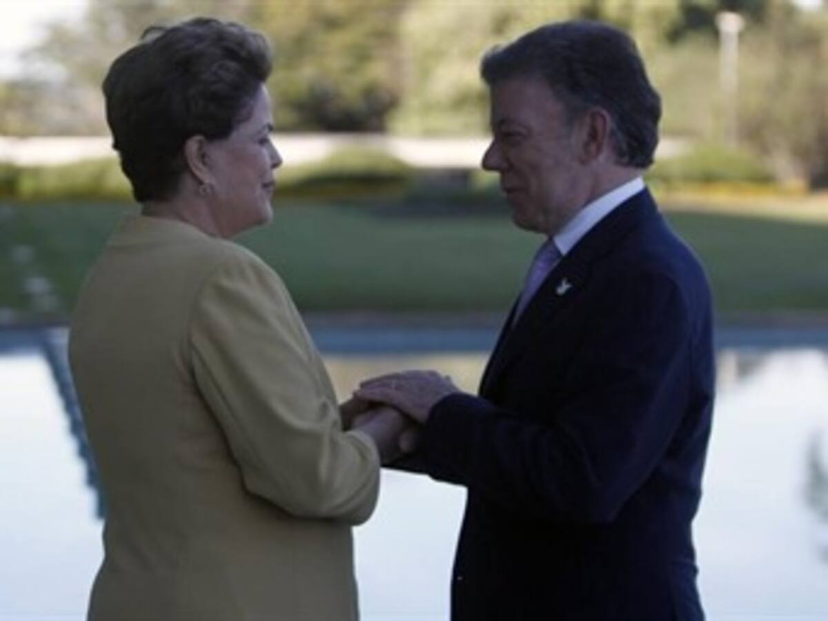 Presidente Santos agradece a Brasil apoyo en acercamientos con el Eln