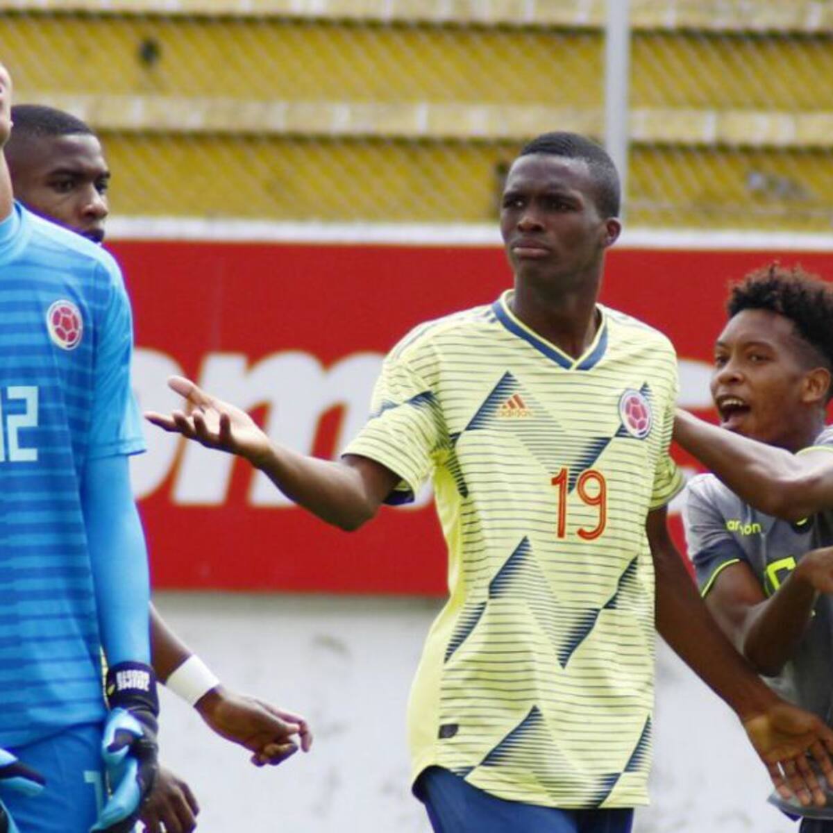 Selección Colombia Sub-20 perdió en amistoso contra Ecuador