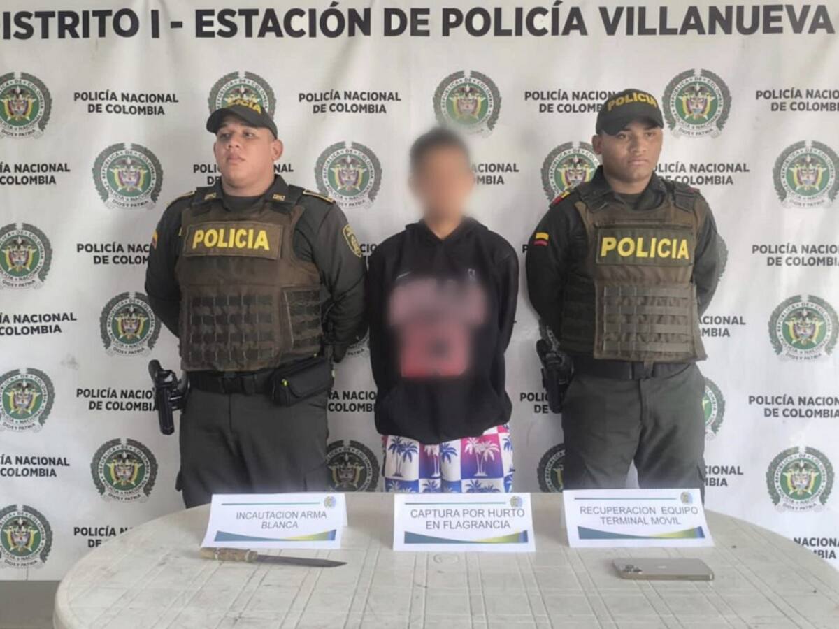 Capturaron a joven de 19 años por robar un iPhone 15 en Villanueva, Bolívar