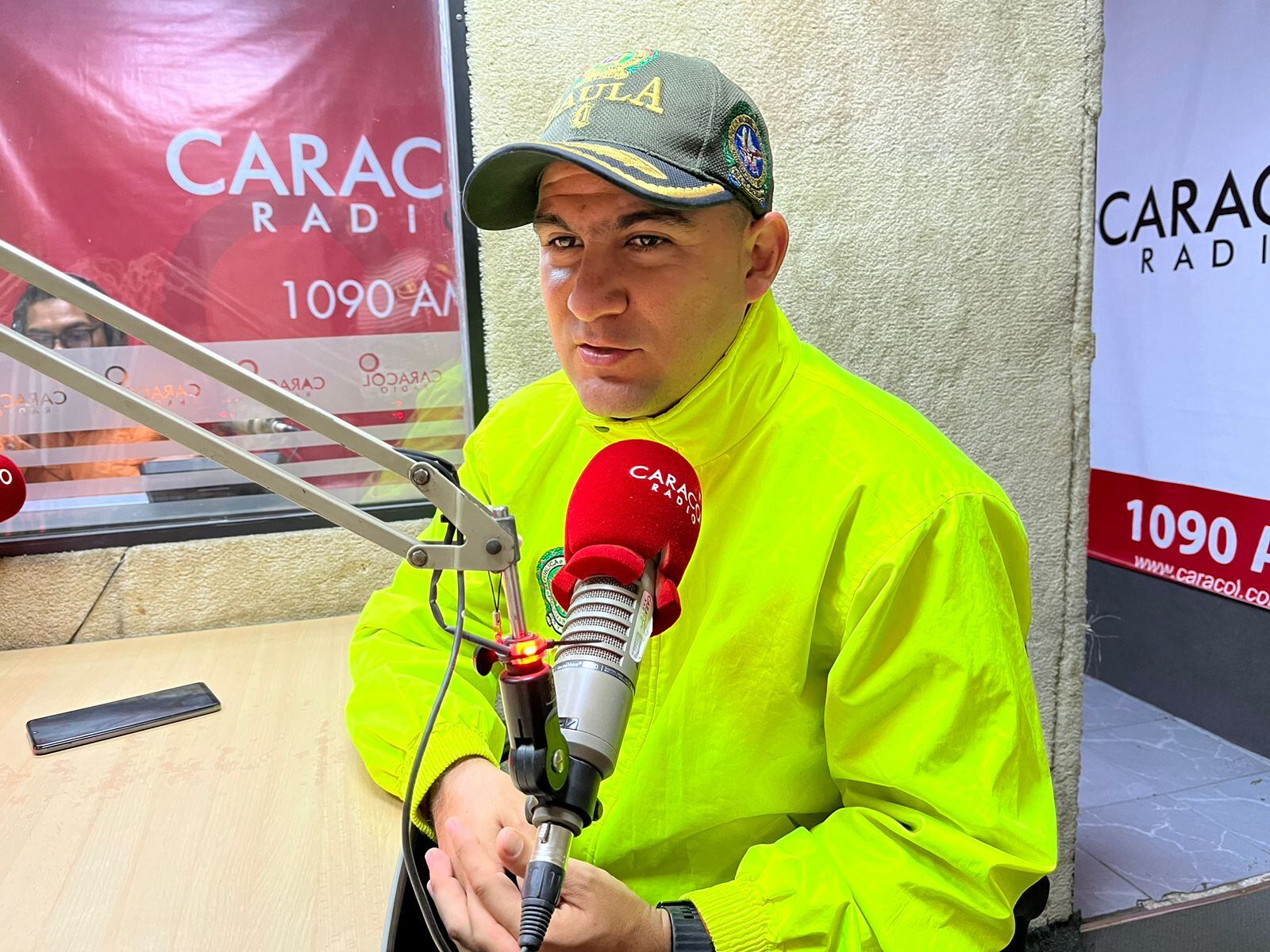 Mayor Néstor Rodríguez, comandante grupo Gaula Policía Nacional / Foto: Caracol Radio