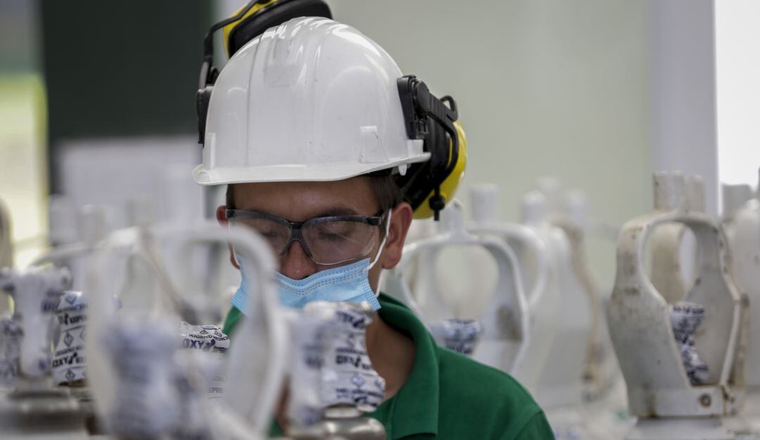 Oxígeno medicinal en Colombia reportó un aumento del 92% entre los meses de diciembre de 2020 y febrero de 2021