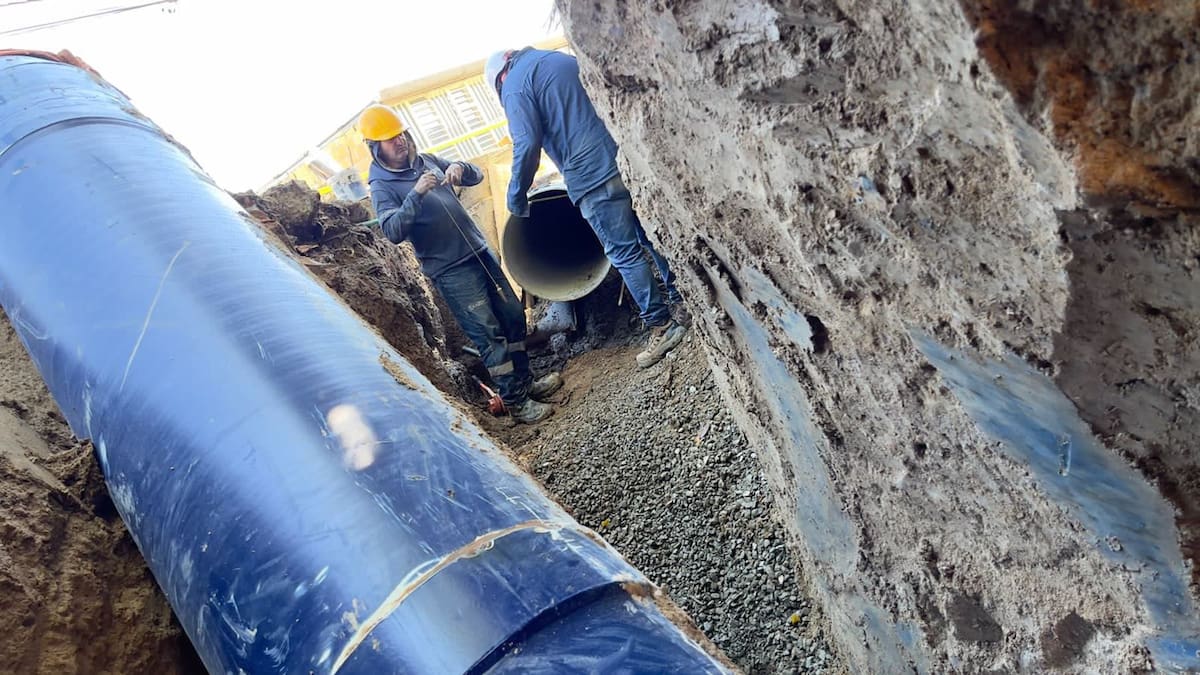 Empresa de acueducto adelanta obras al norte de la ciudad