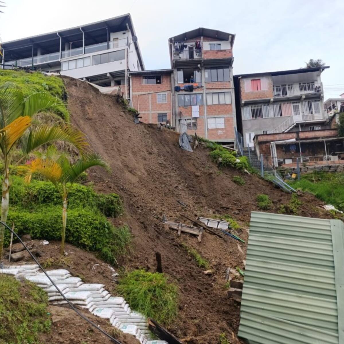 Las lluvias causan afectaciones en varios sectores de Manizales