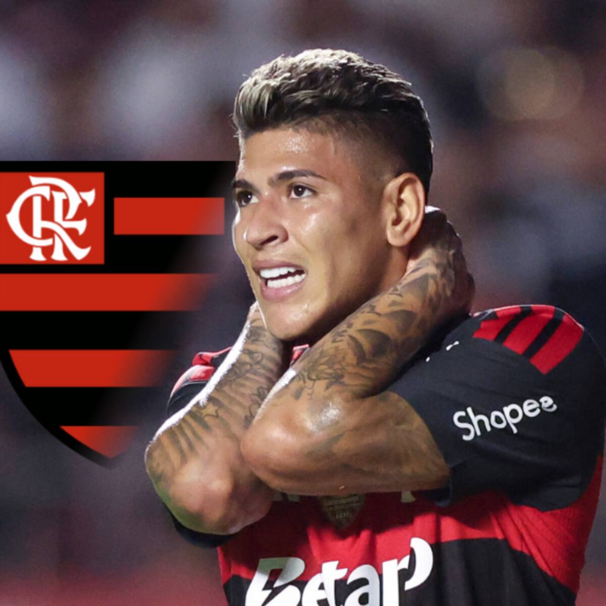 Jorge Carrascal sufrió insólita expulsión con Flamengo en la Supercopa de Brasil: ¿Era para tanto?