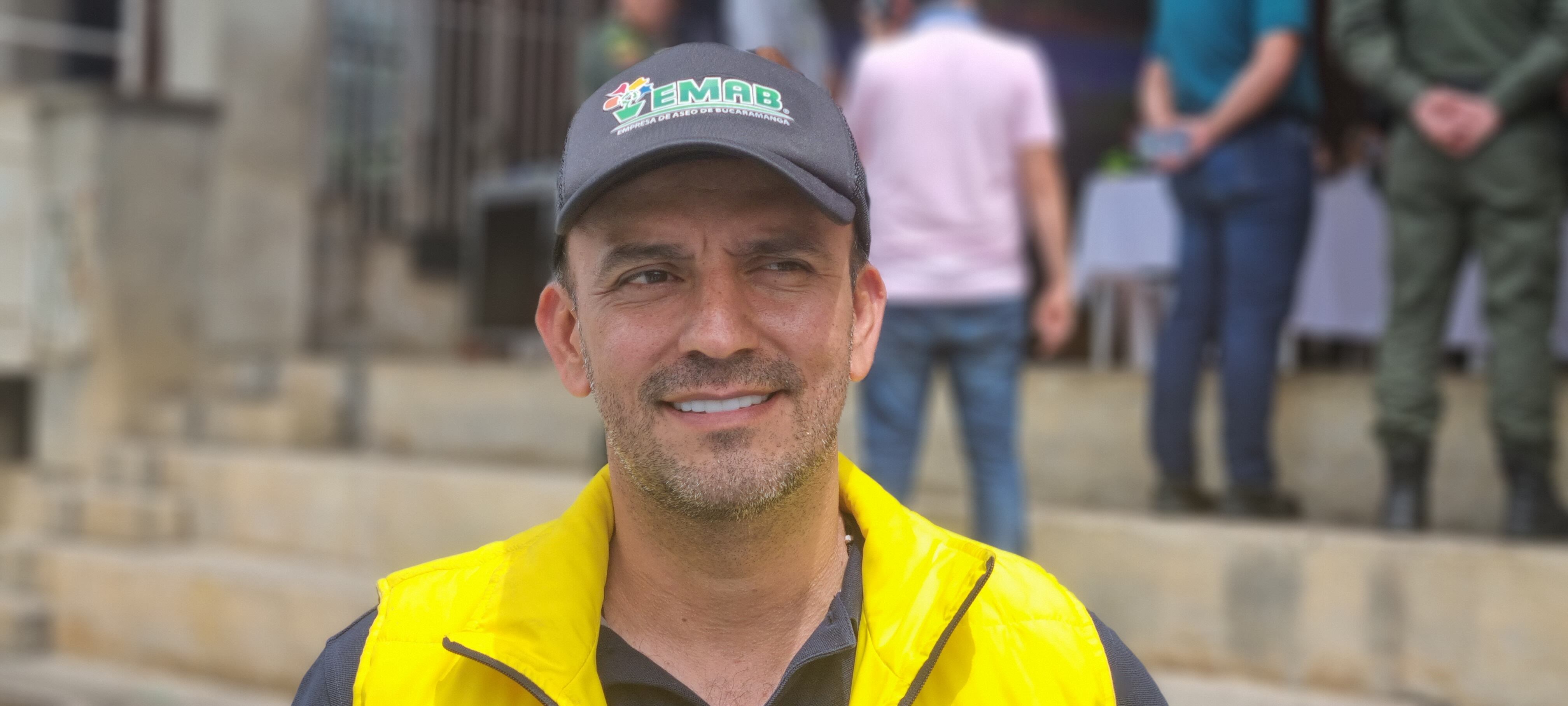 Gerente de la Empresa de Aseo de Bucaramanga, Emab, Helverth Panqueva