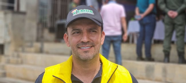 Gerente de la Empresa de Aseo de Bucaramanga, Emab, Helverth Panqueva