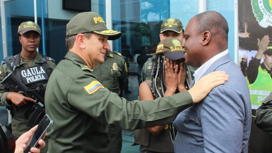 Exitoso rescate de hija del alcalde de Sipí, Chocó, secuestrada en Cali. Foto: La Wcon Julio Sánchez Cristo