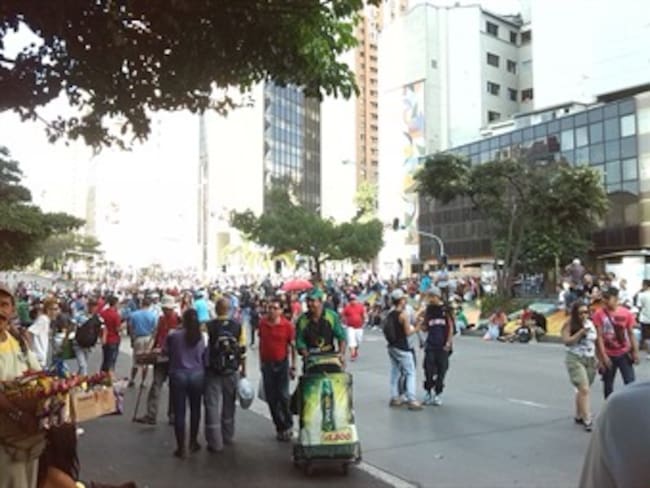 En Medellín marchan a favor de la marihuana