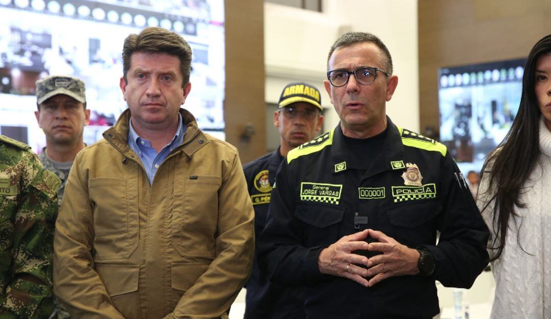 En Bogotá fue instalado el Puesto de Mando Unificado de la Policía para monitorear las manifestaciones de este jueves 28 de abril. 