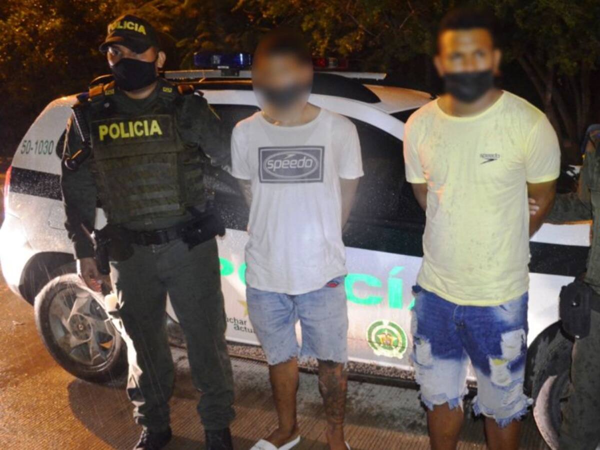 Cárcel para presuntos sicarios, detenidos en persecución en Cartagena