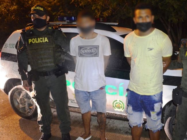 Cárcel para presuntos sicarios, detenidos en persecución en Cartagena