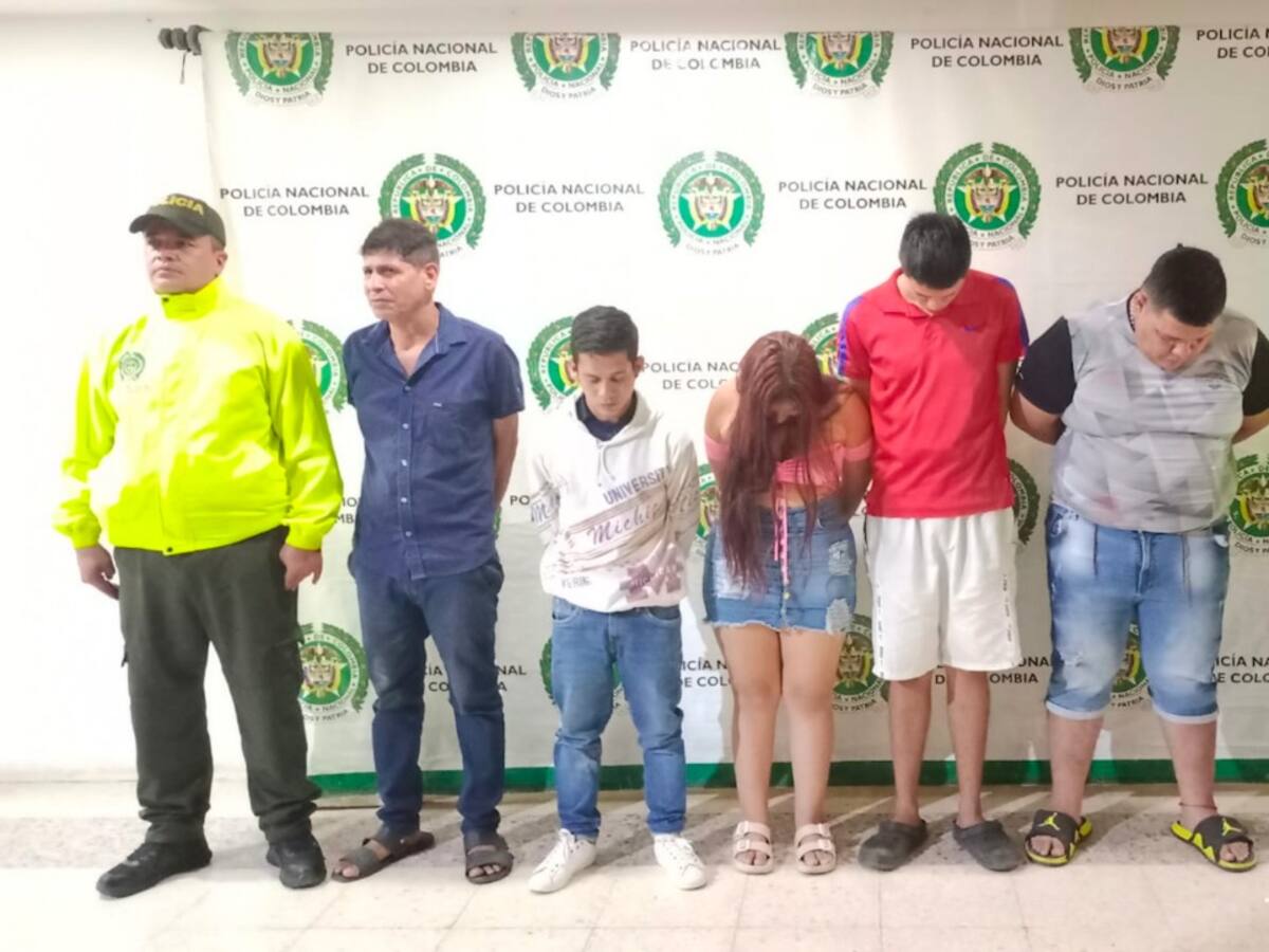 Desarticulan banda ‘Los del Hueco’ en Neiva