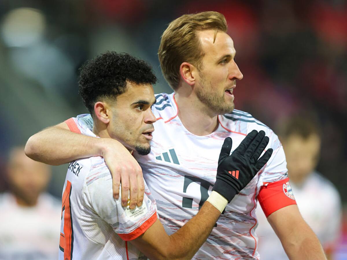 Luis Díaz y Harry Kane son los mejores atacantes del Bayern Múnich en las últimas dos décadas