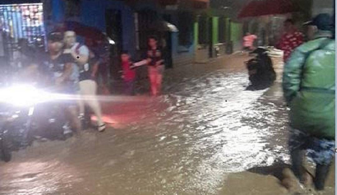 Emergencia por fuertes lluvias en el municipio de Supía. Crédito Alcaldía de Supía