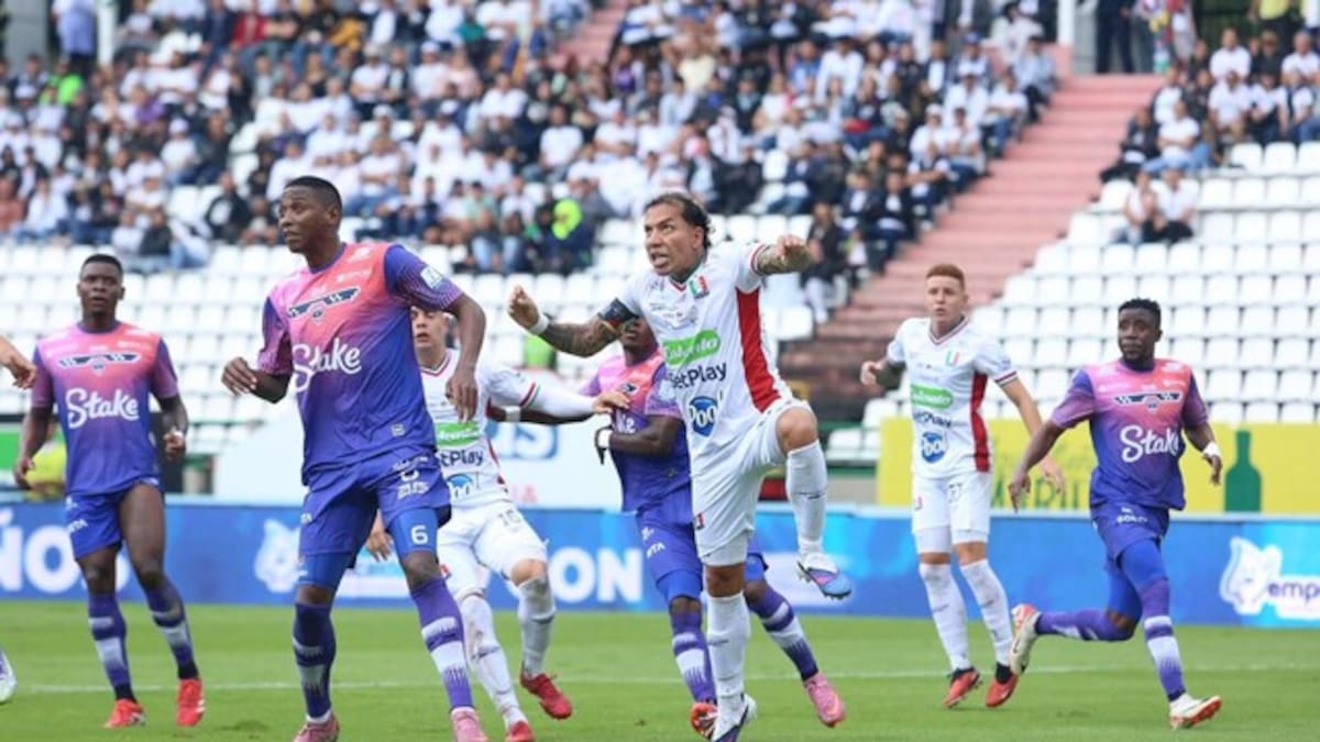 Once Caldas impone condiciones y derrota 4-2 a Fortaleza en Palogrande