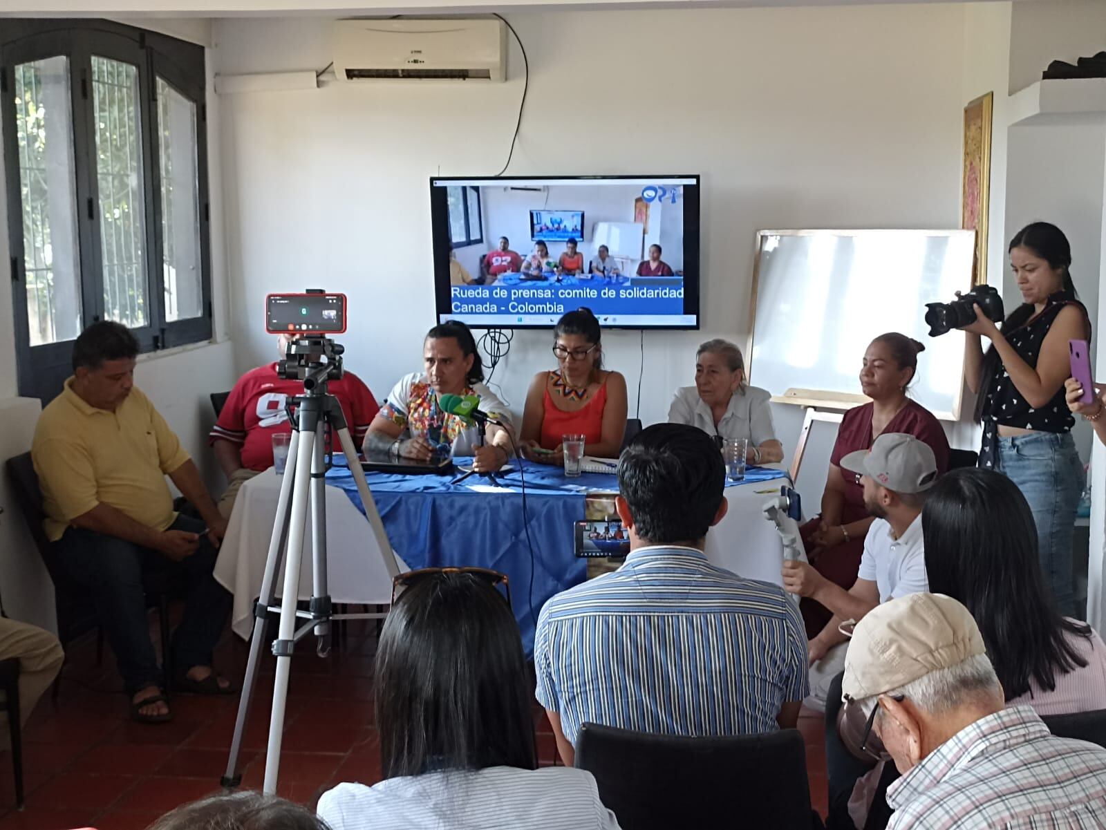 En Neiva fueron 8 los capturados los cuales hoy se encuentran con prisión domiciliaria.