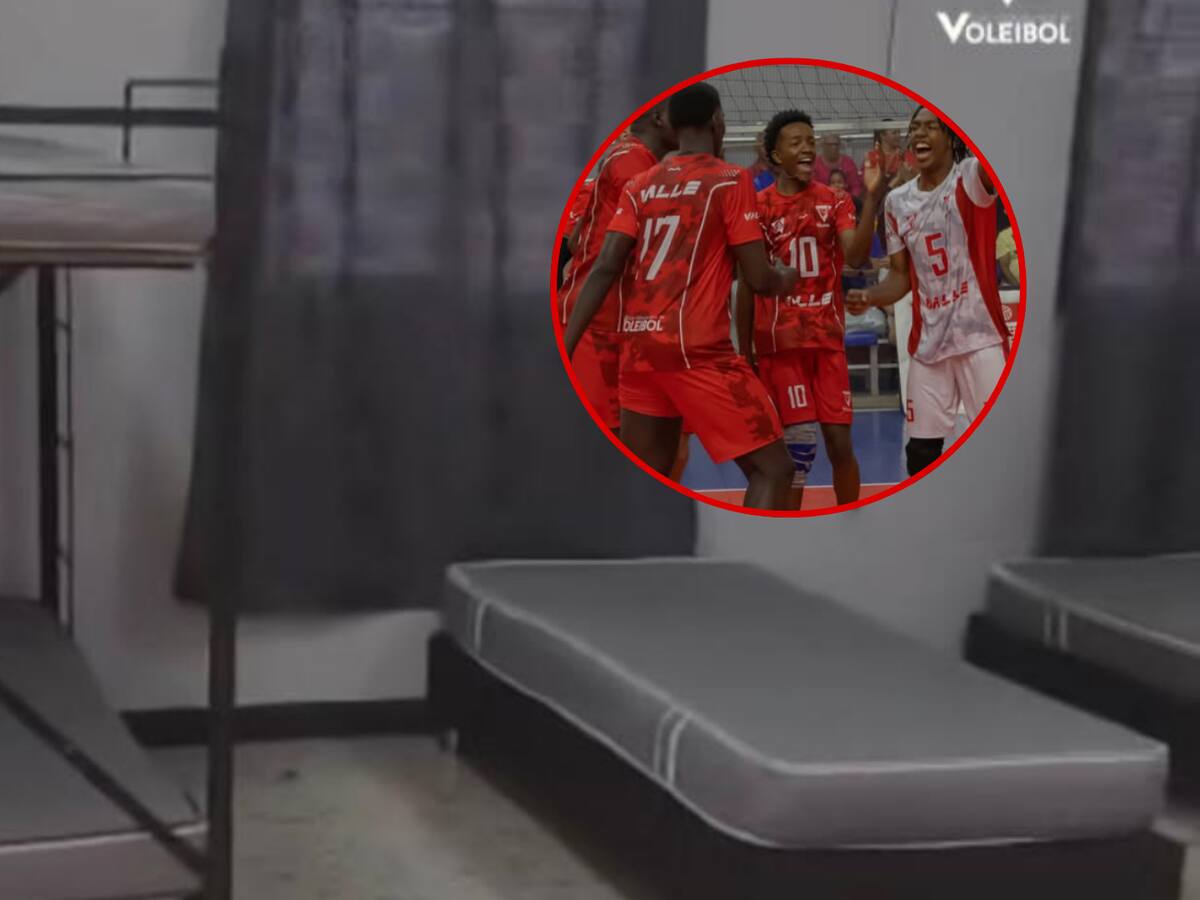 “Desalojaron” de su sitio de habitación a voleibolistas vallecaucanos