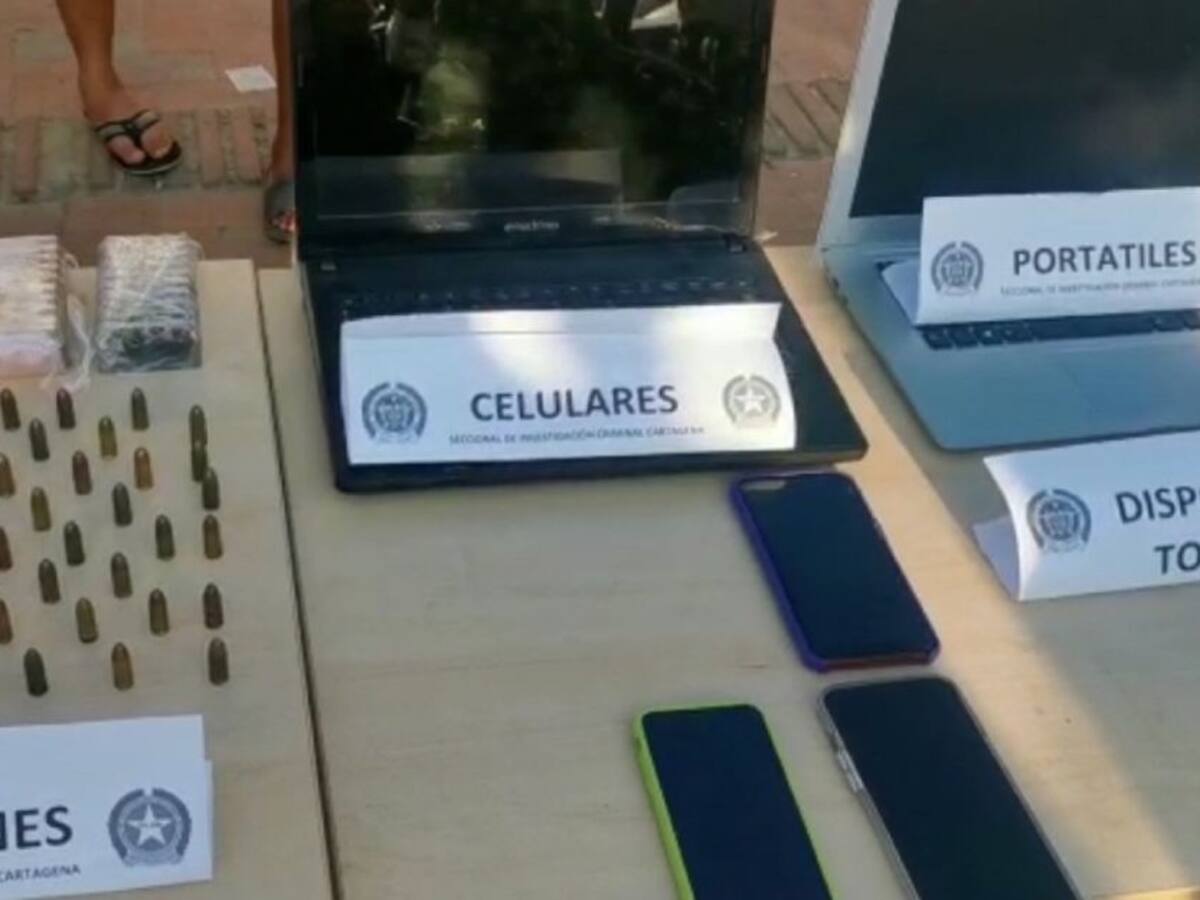 Cae banda 'Los Cibernéticos' en Cartagena