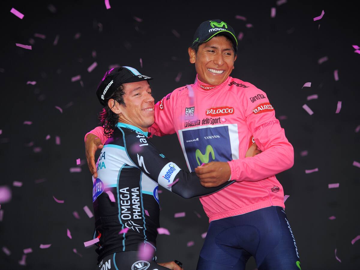 Colombianos en el Giro de Italia: Títulos, etapas ganadas y camisetas usadas