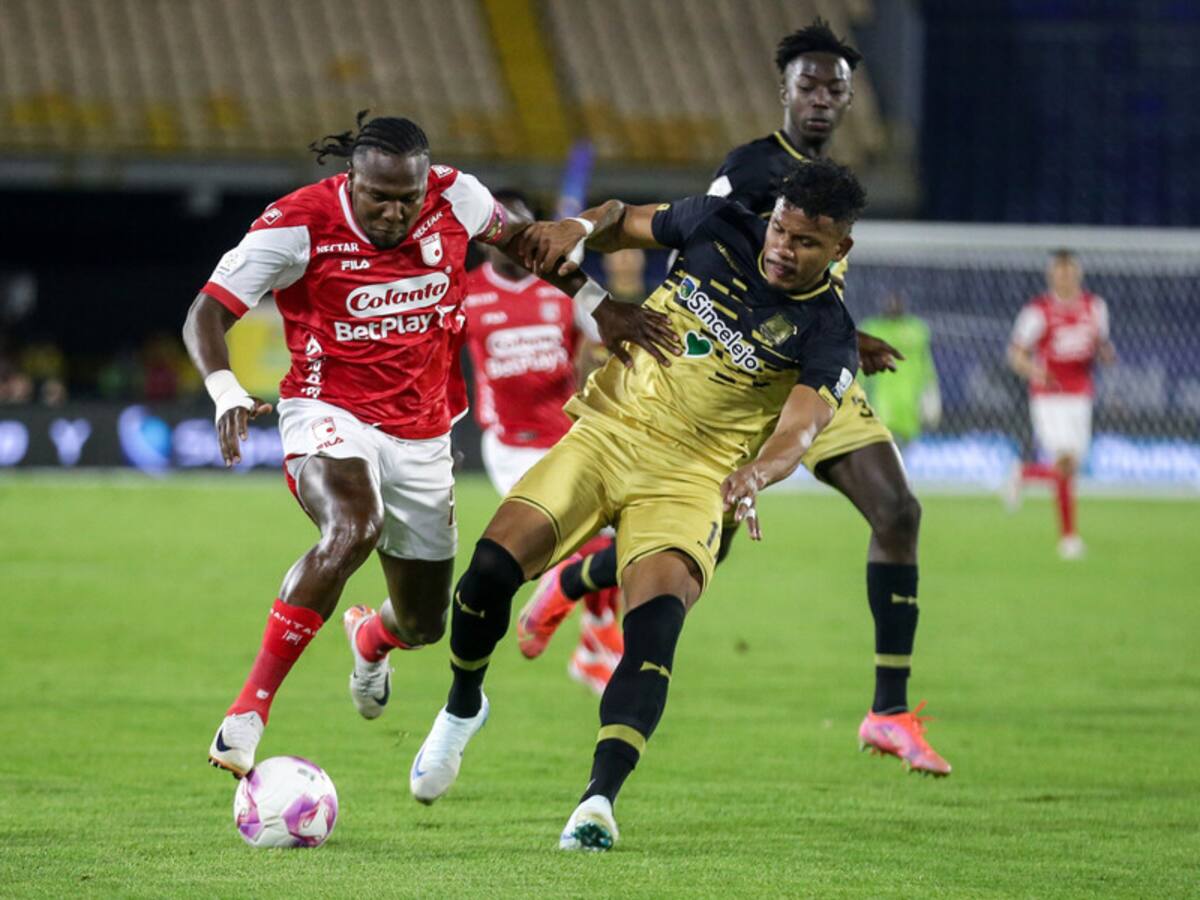 Santa Fe busca su primera victoria de visitante ante Águilas Doradas: hora y cómo seguir por Liga