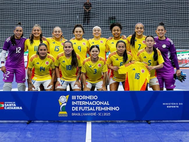 Selección Colombia de Futsal / @lafcfem