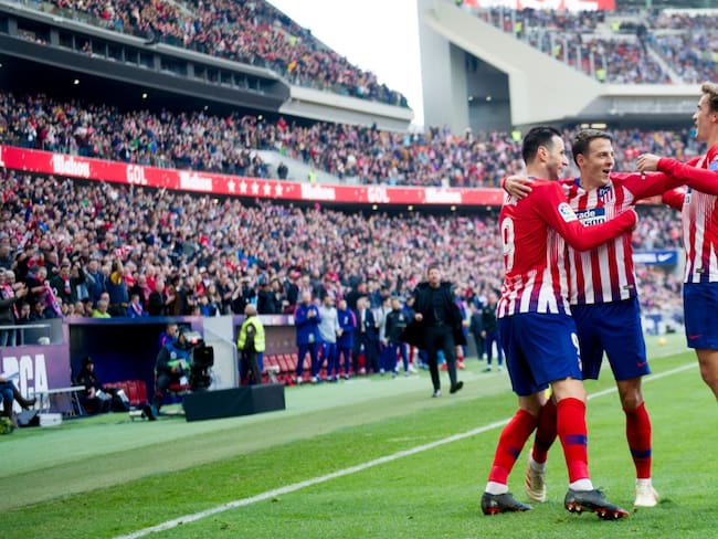 Destacada actuación de Arias en la goleada del Atlético ante el Alavés