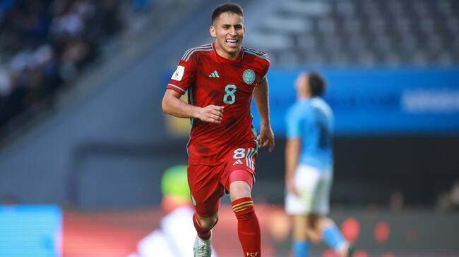 Gustavo Puerta, futbolista colombiano del Bayer Leverkusen (Photo by Hector Vivas - FIFA/FIFA via Getty Images)