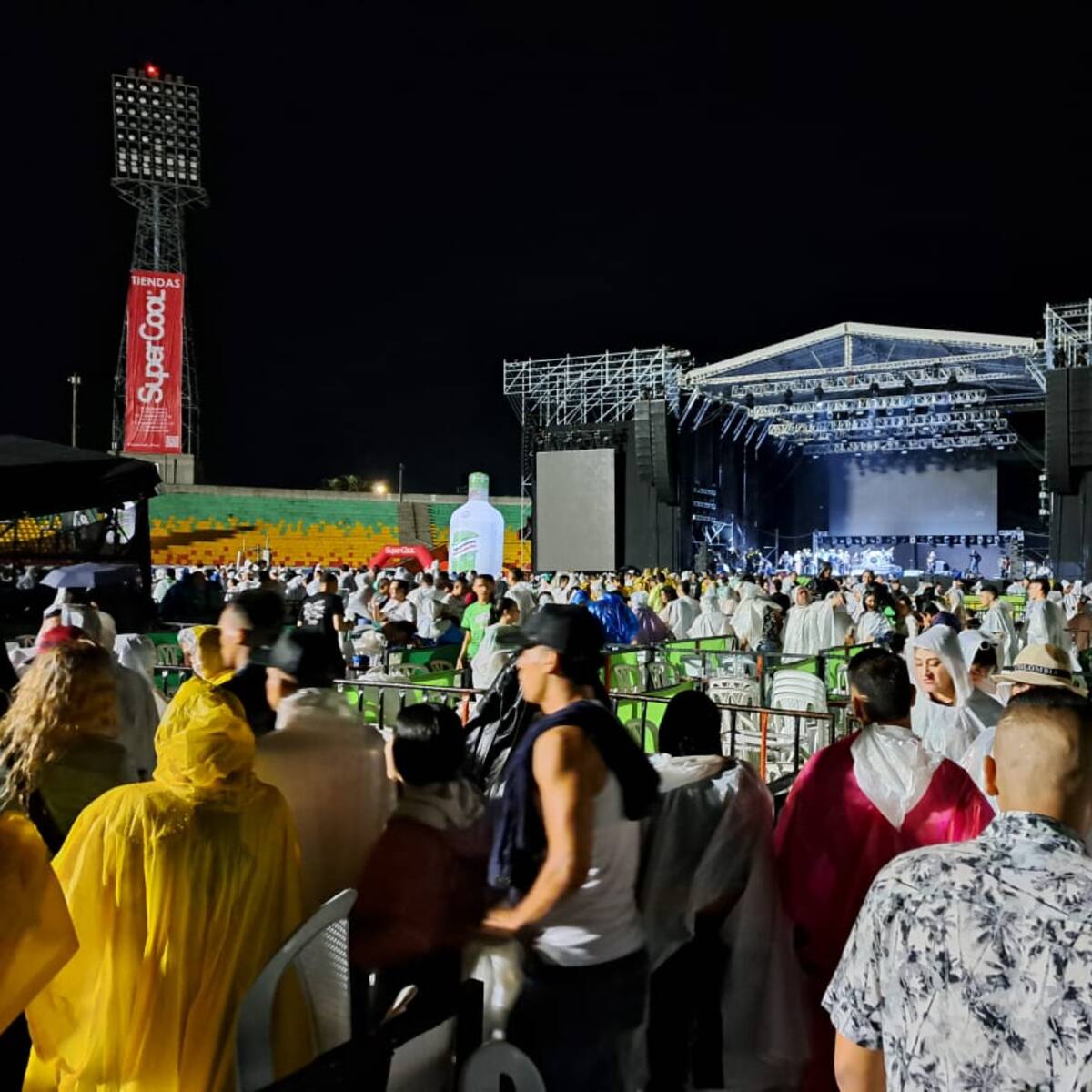 Por lluvias cancelado el Megaconcierto de las ferias de Bucaramanga