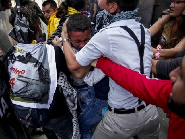 11 detenidos por disturbios en la jornada de Paro Nacional