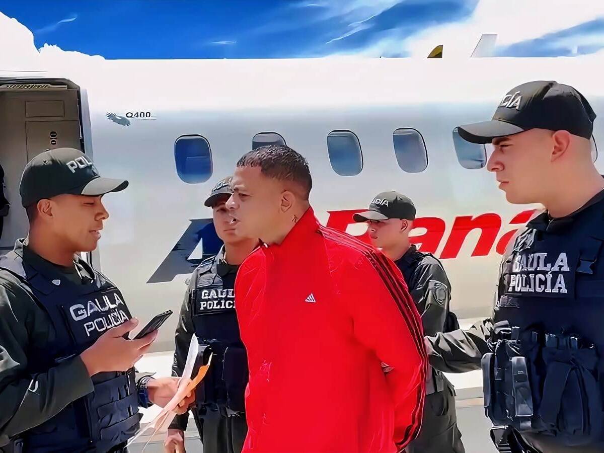 La Policía Nacional capturo a alias ‘Alex Pereira’, cabecilla de la ‘Oficina de la Costa Bolívar’