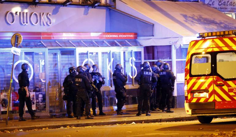 Operativos antiterrorista en París.