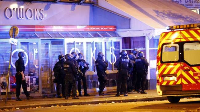 Operativos antiterrorista en París.