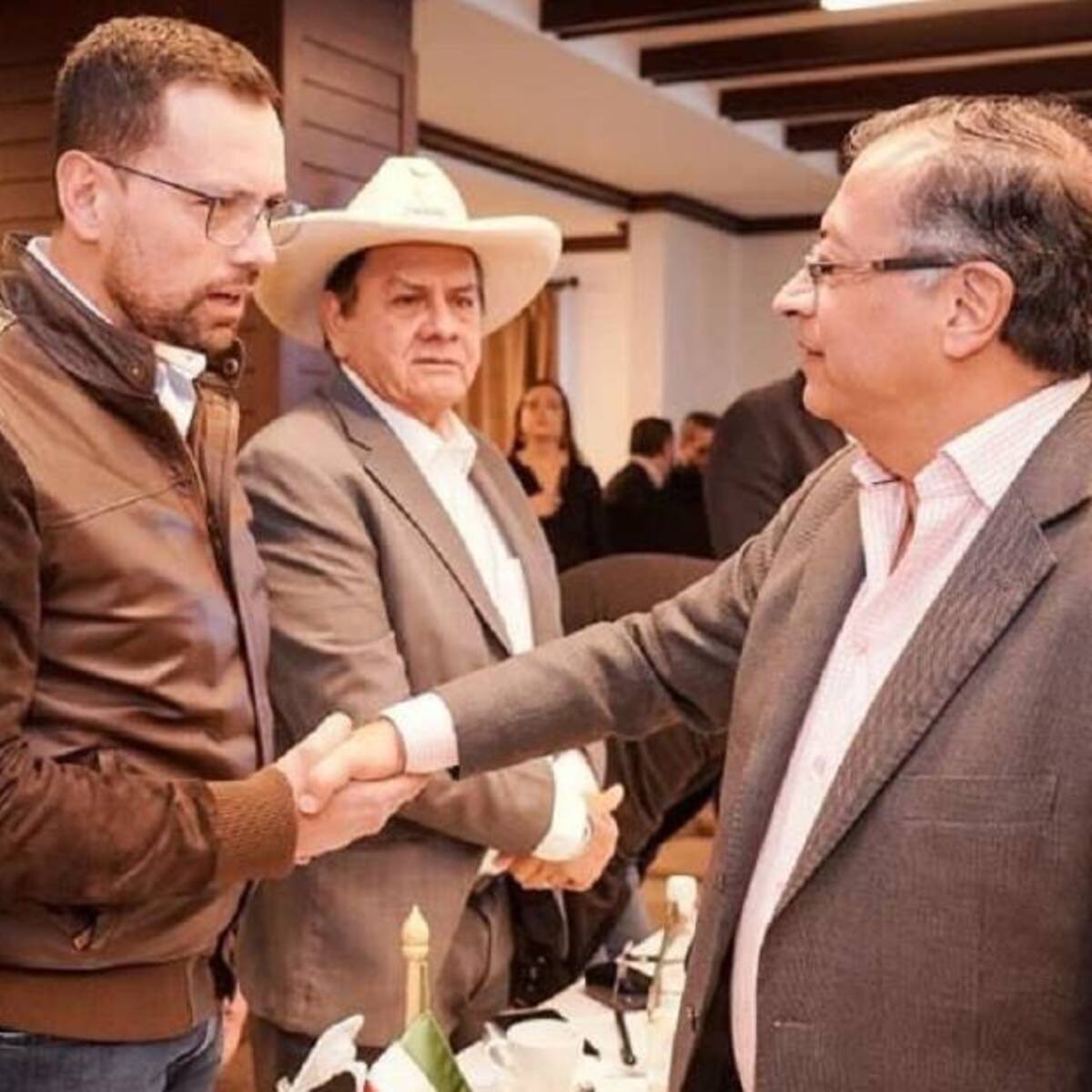 Gobernador de Caldas, se reunió con el presidente electo Gustavo Petro
