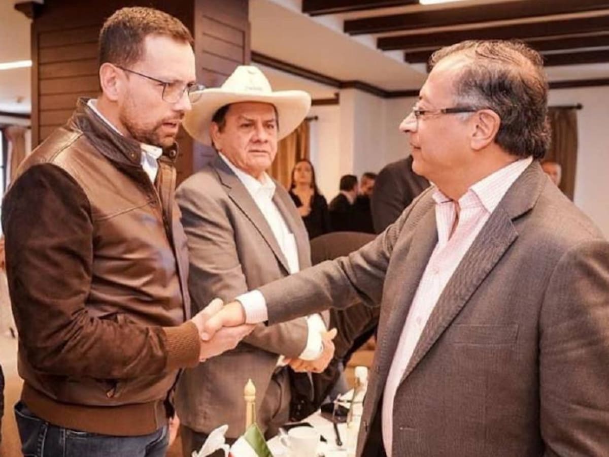 Gobernador de Caldas, se reunió con el presidente electo Gustavo Petro