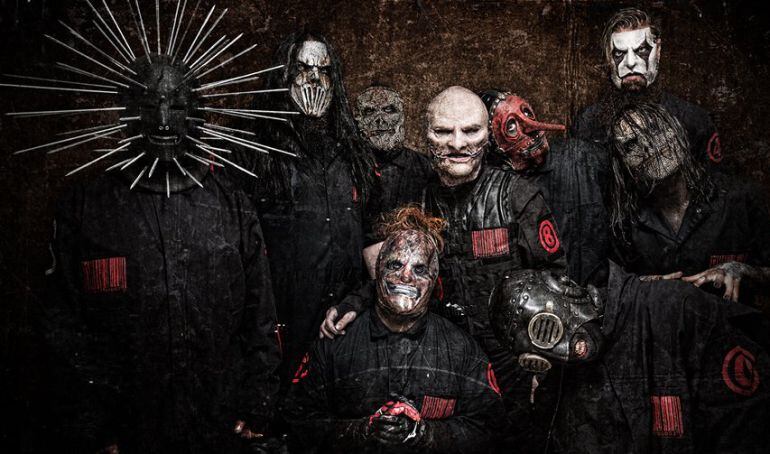 La banda norteamericana Slipknot.