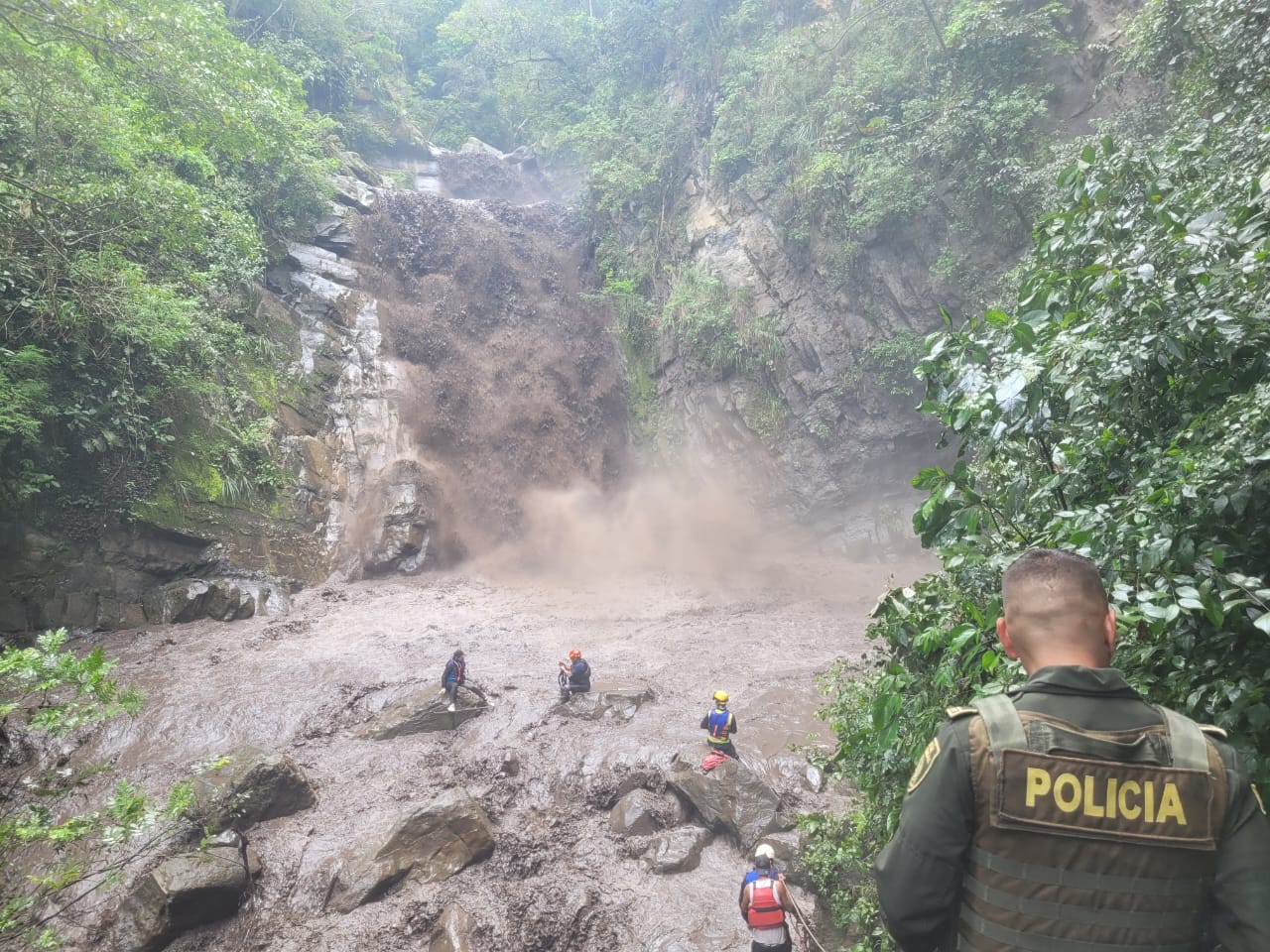 Imagen de referencia sobre emergencia por lluvias en Cundinamarca. / Colprensa