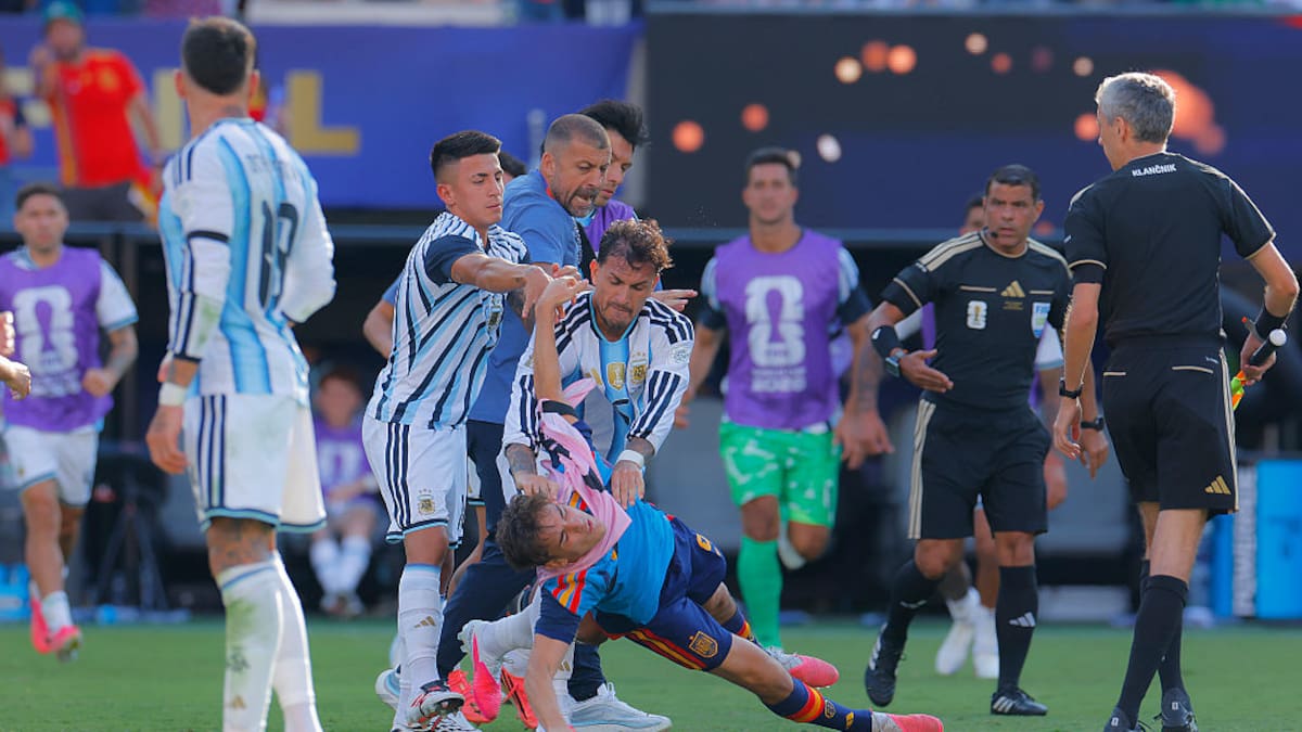 Video: Violenta agresión de Leandro Paredes tras finalizar la final del Mundial 2026