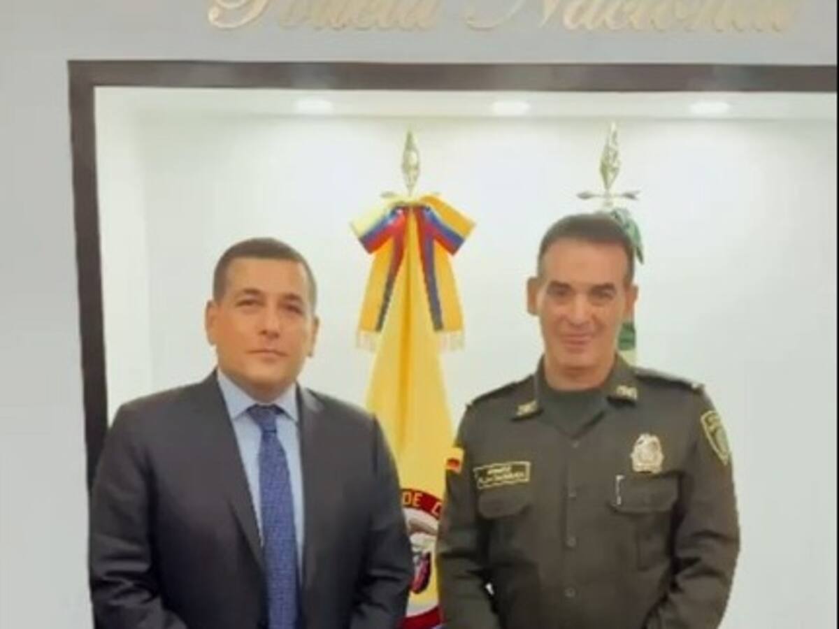 “Hay respaldo total”: Dumek Turbay presentó el ‘Plan Titán 24’ al director de la Policía