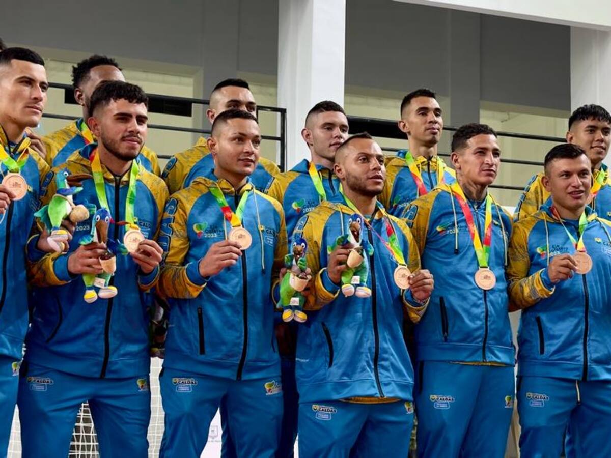 Caldas obtiene la medalla de bronce en fútbol de salón de los Juegos Nacionales
