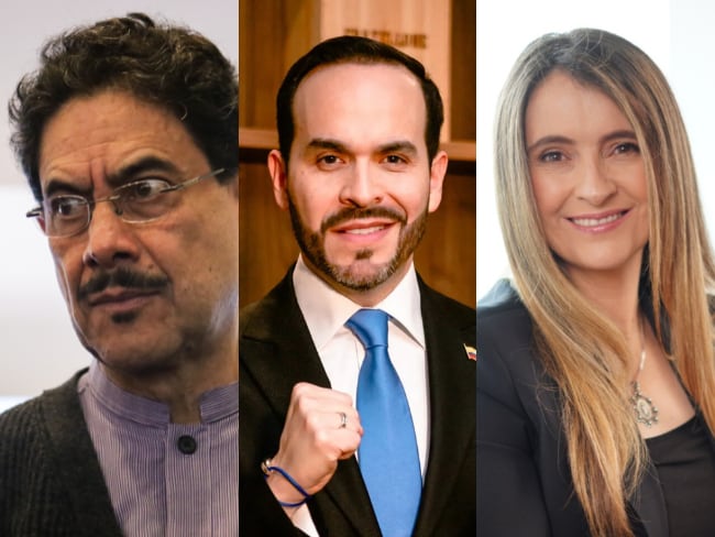 Iván Cepeda, Abelardo de la Espriella y Paloma Valencia